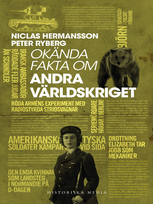 Title details for Okända fakta om andra världskriget by Niclas Hermansson - Available